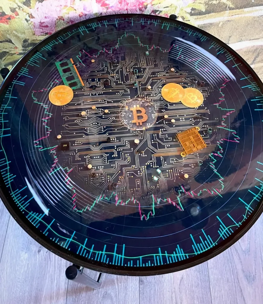 Маса от епоксидна смола bitcoin epoxy by stella