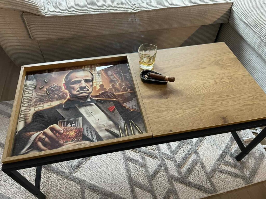 Маса с епоксидна смола "Дон Корлеоне" 2