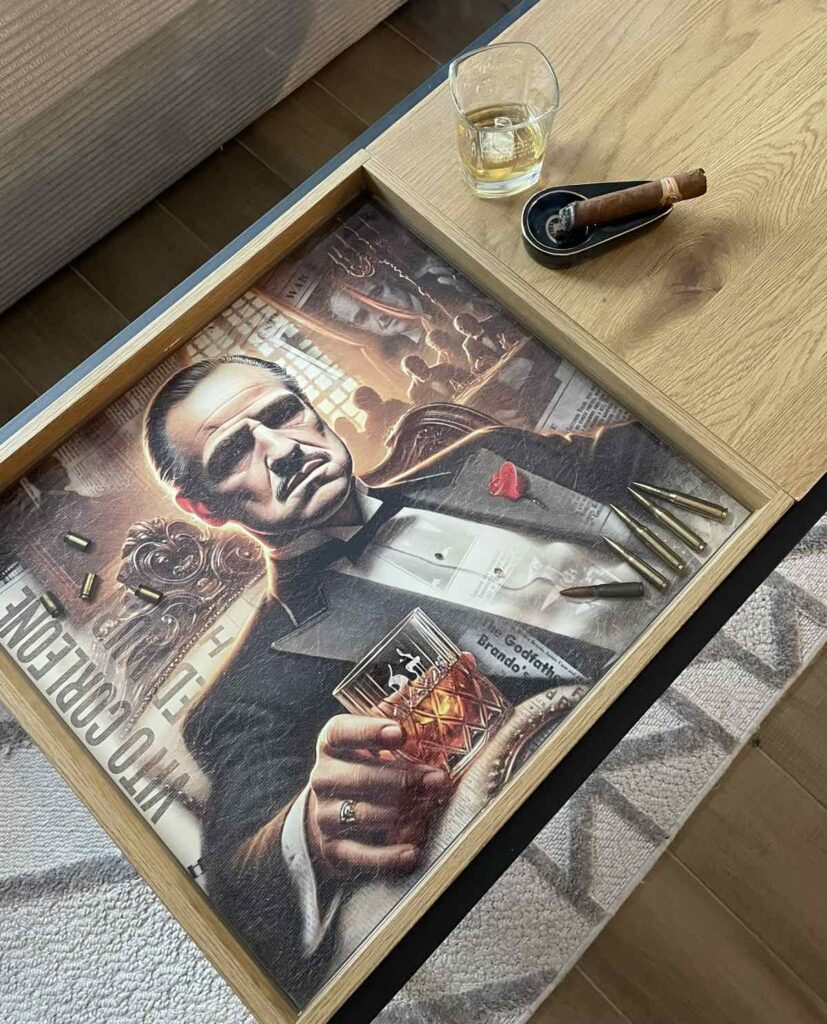 Маса с епоксидна смола "Дон Корлеоне" 3